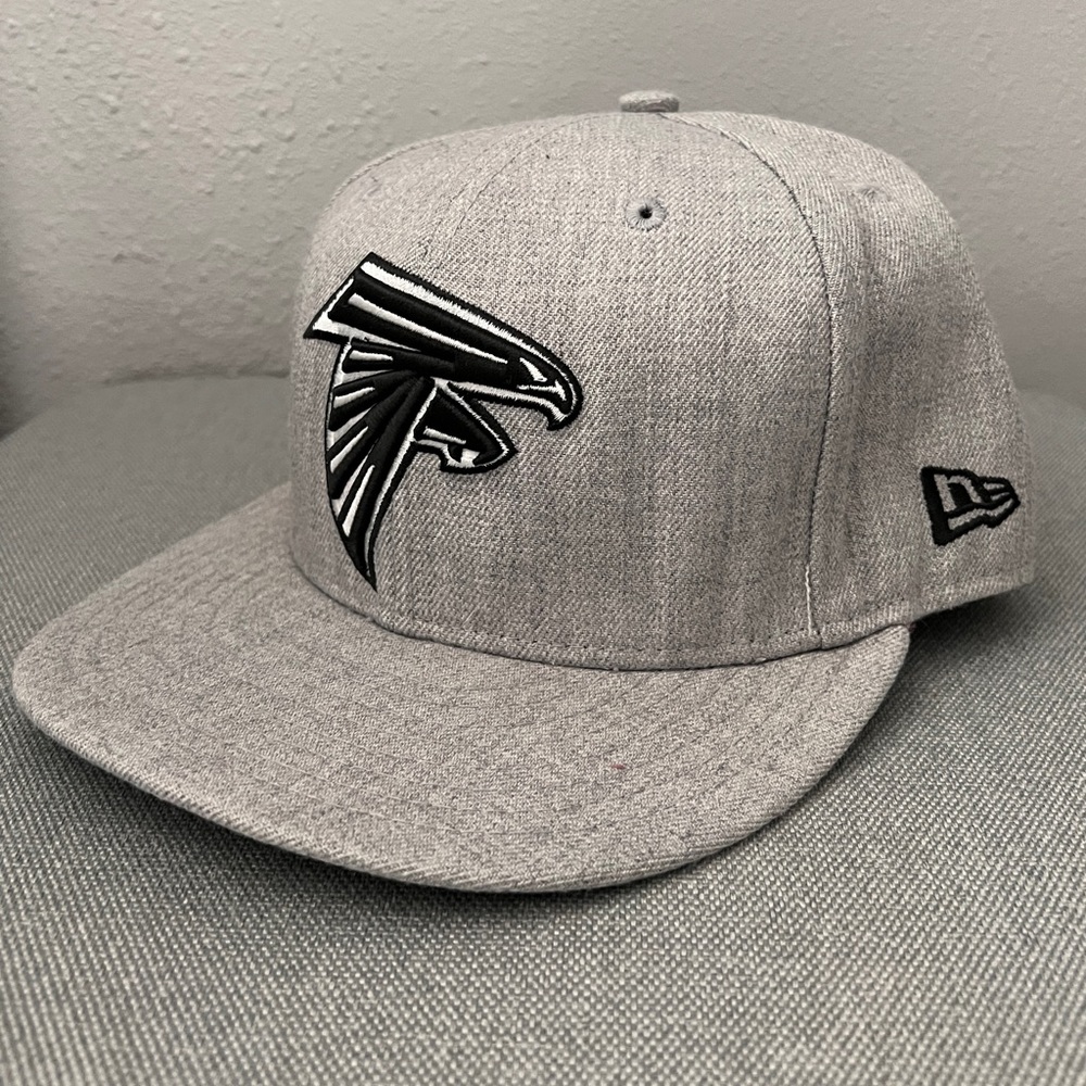 New Era NFL Atlanta Falcons Grey Fitted Hat